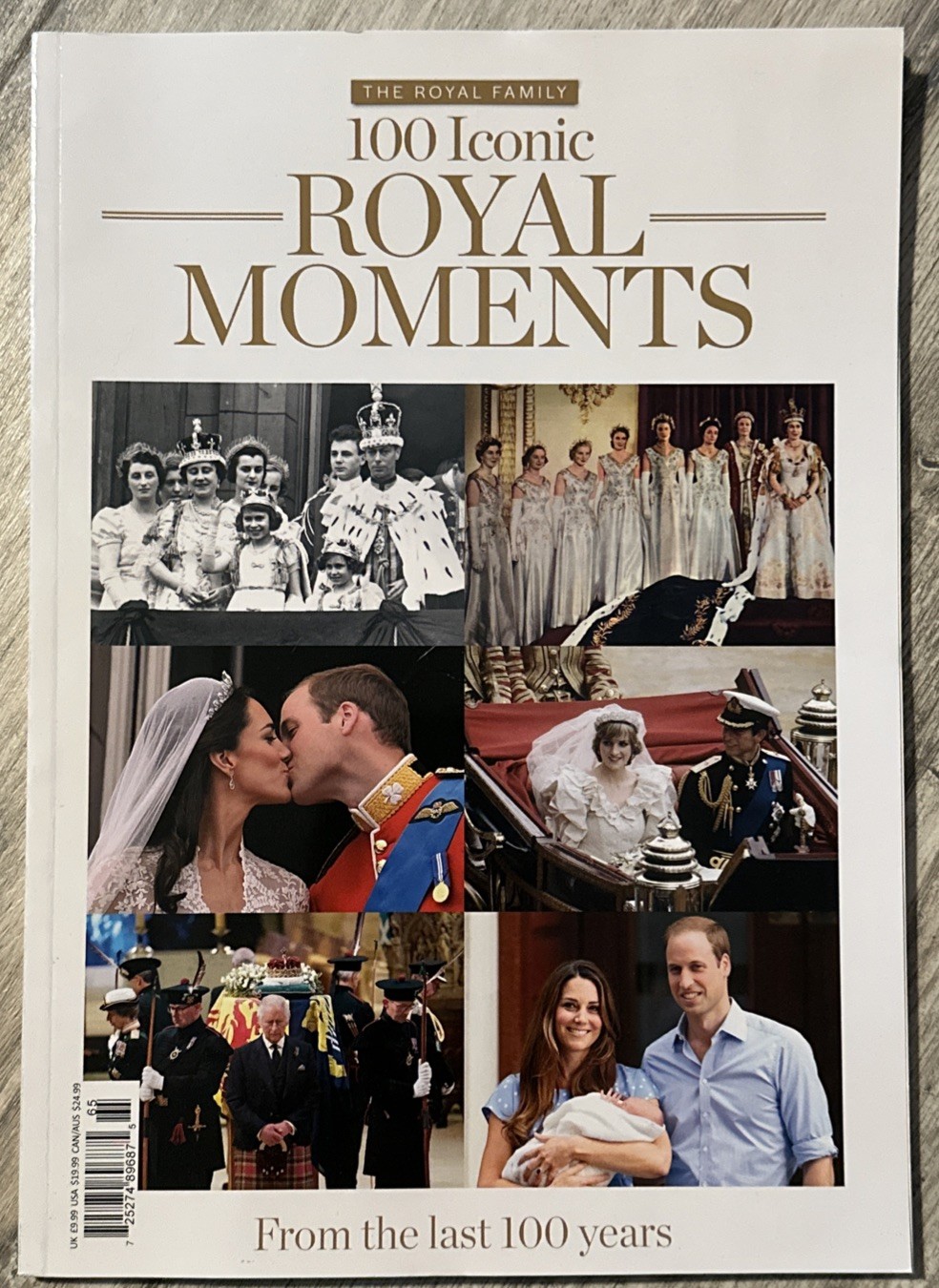 THE ROYAL FAMILY 100 ICONIC ROYAL MOMENTS KELSEY MEDIA MAGAZINE SPEC 2022