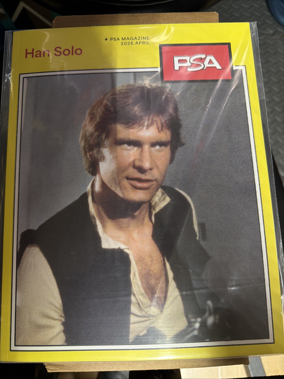 PSA Star Wars Magazine 2026 April Han Solo (yellow) 232/250