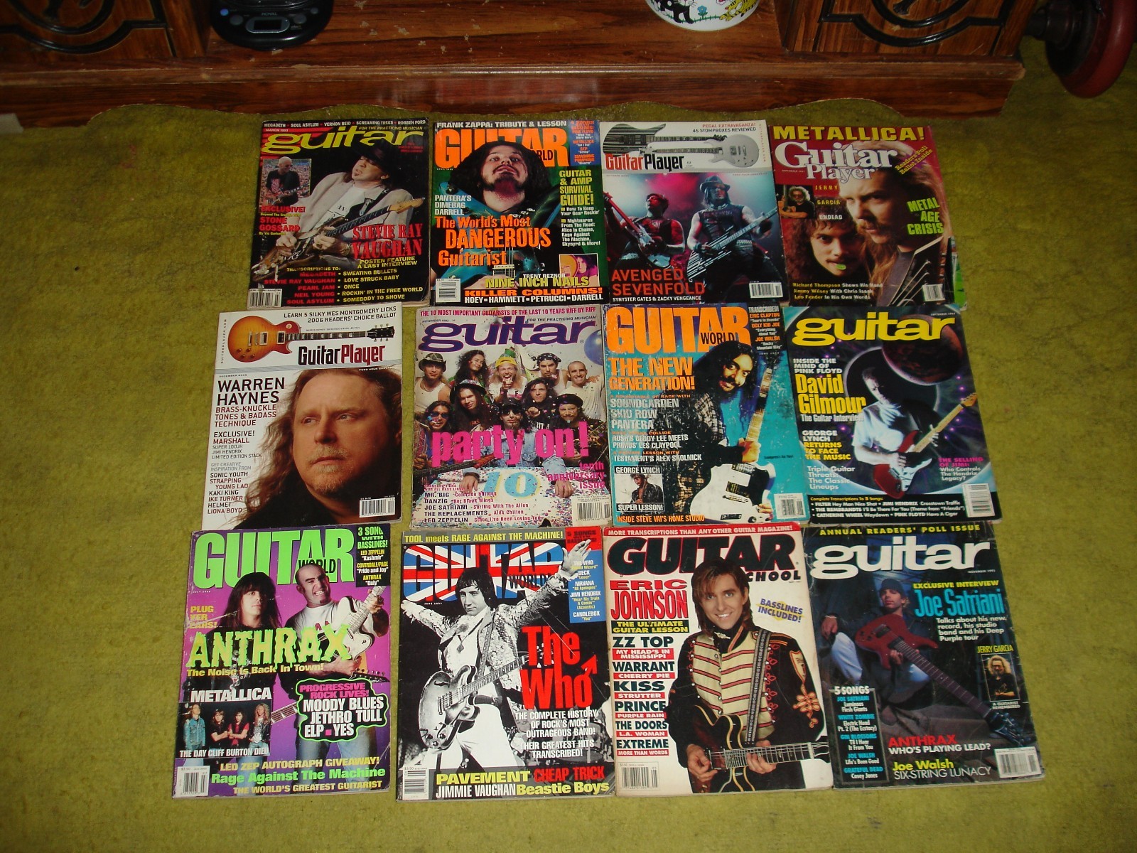 56 Guitar magazines