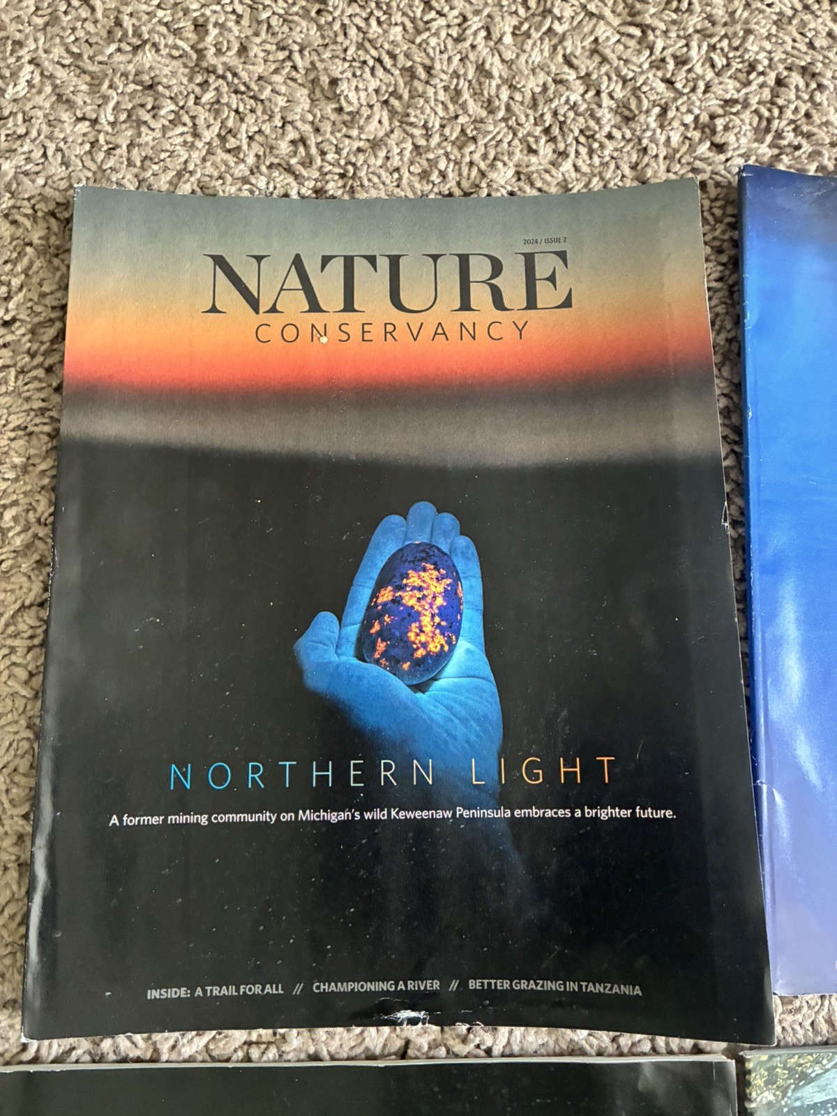 NATURE the NATURE CONSERVANCY MAGAZINE LOT OF 12