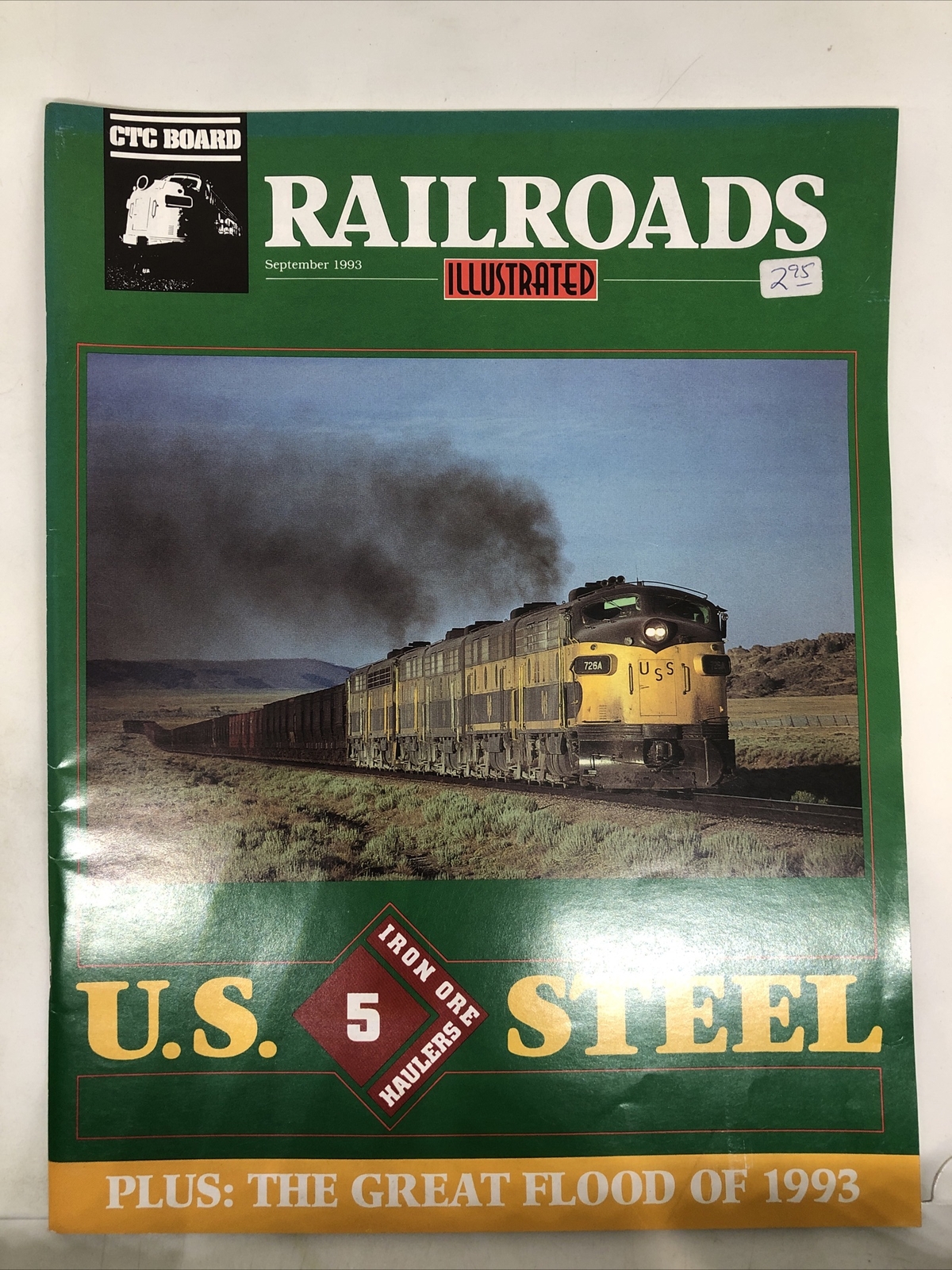 Railroads Illustrated Magazine September 1993