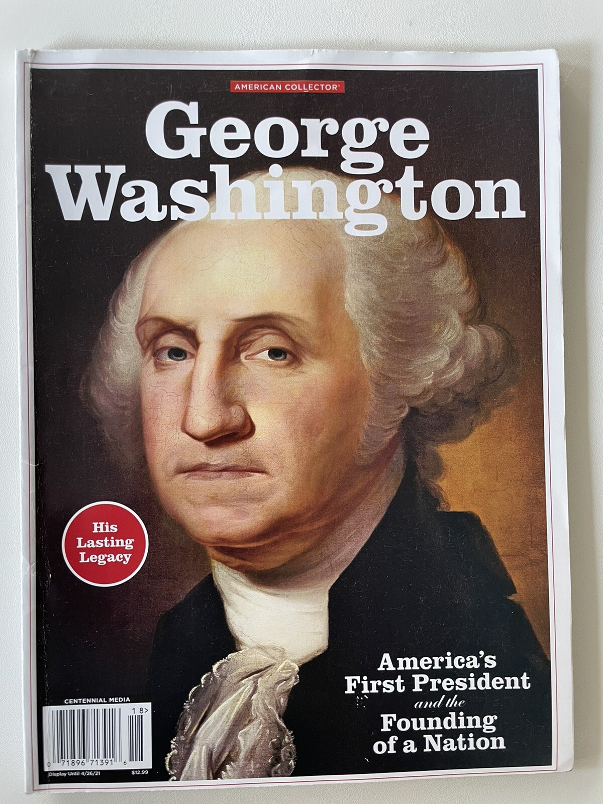 AMERICAN COLLECTOR 2021 GEORGE WASHINGTON.