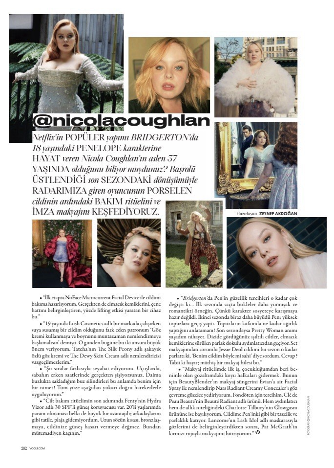 Vogue Turkey July – August 2024 Anja Rubik &inside Burcu Biricik / Fast Shipping