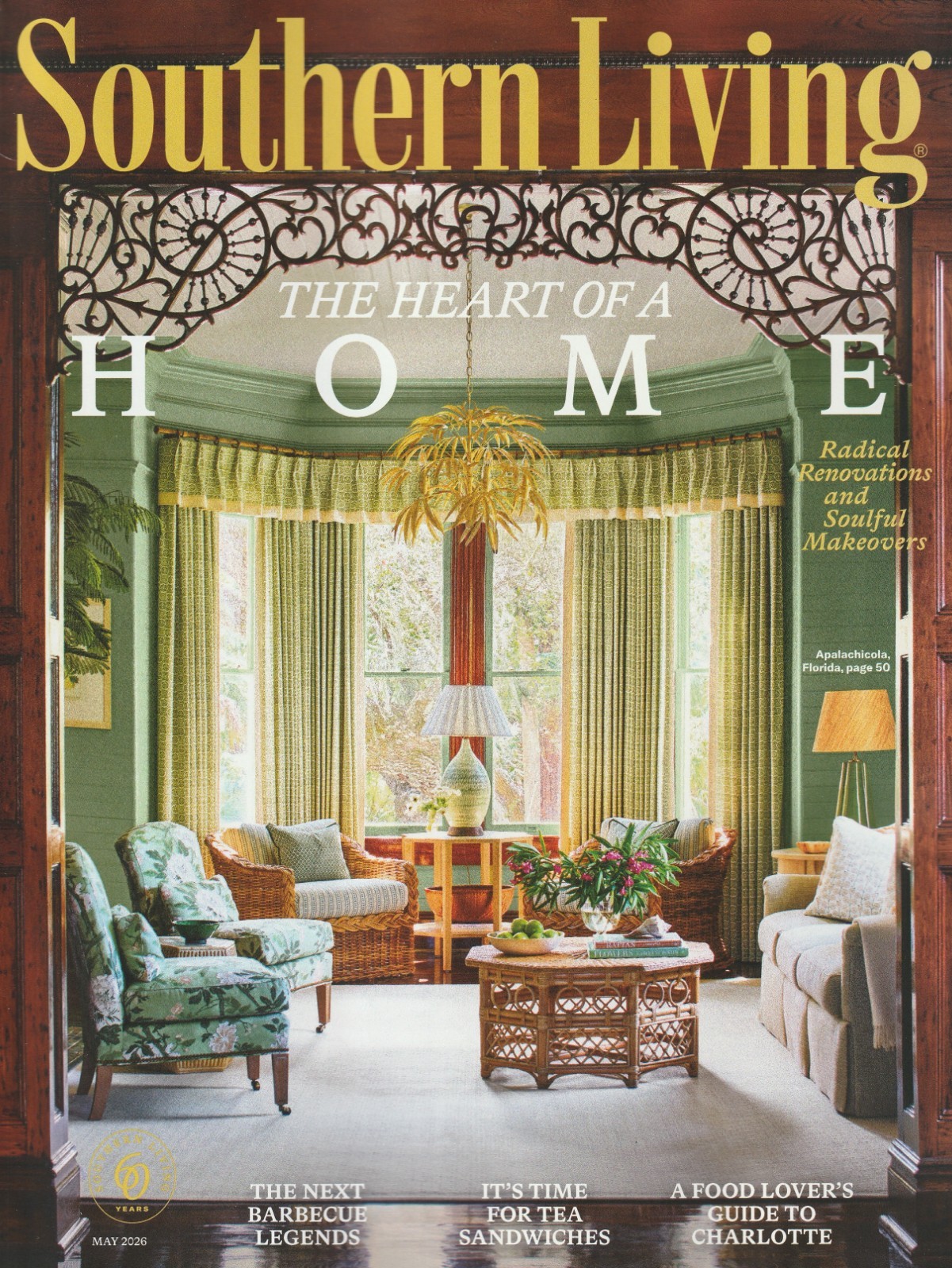 Southern Living Magazine May 2026 Saving Old Florida – Tea Sandwiches