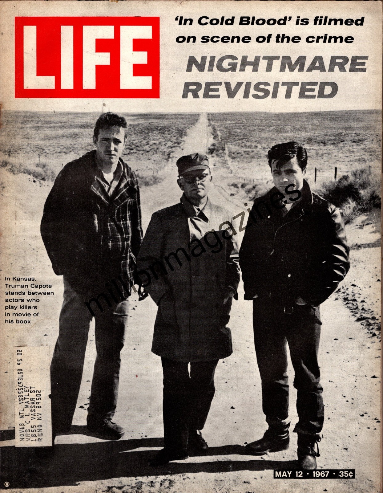 1967 Life May 12 Truman Capote In Cold Blood; Great food markets; Mass transit