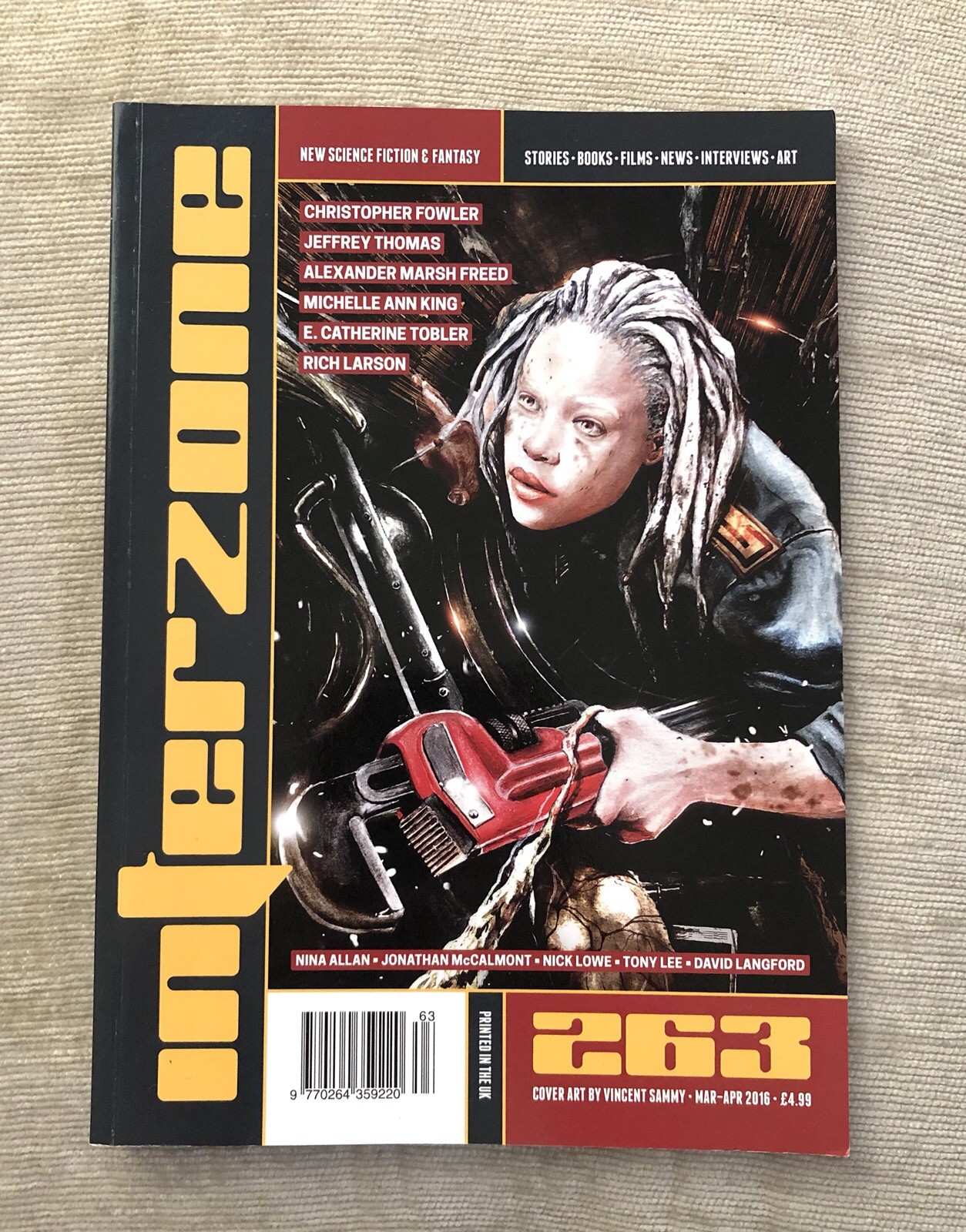 Interzone No. 263 : Science Fiction & Fantasy Magazine. Softback publication.