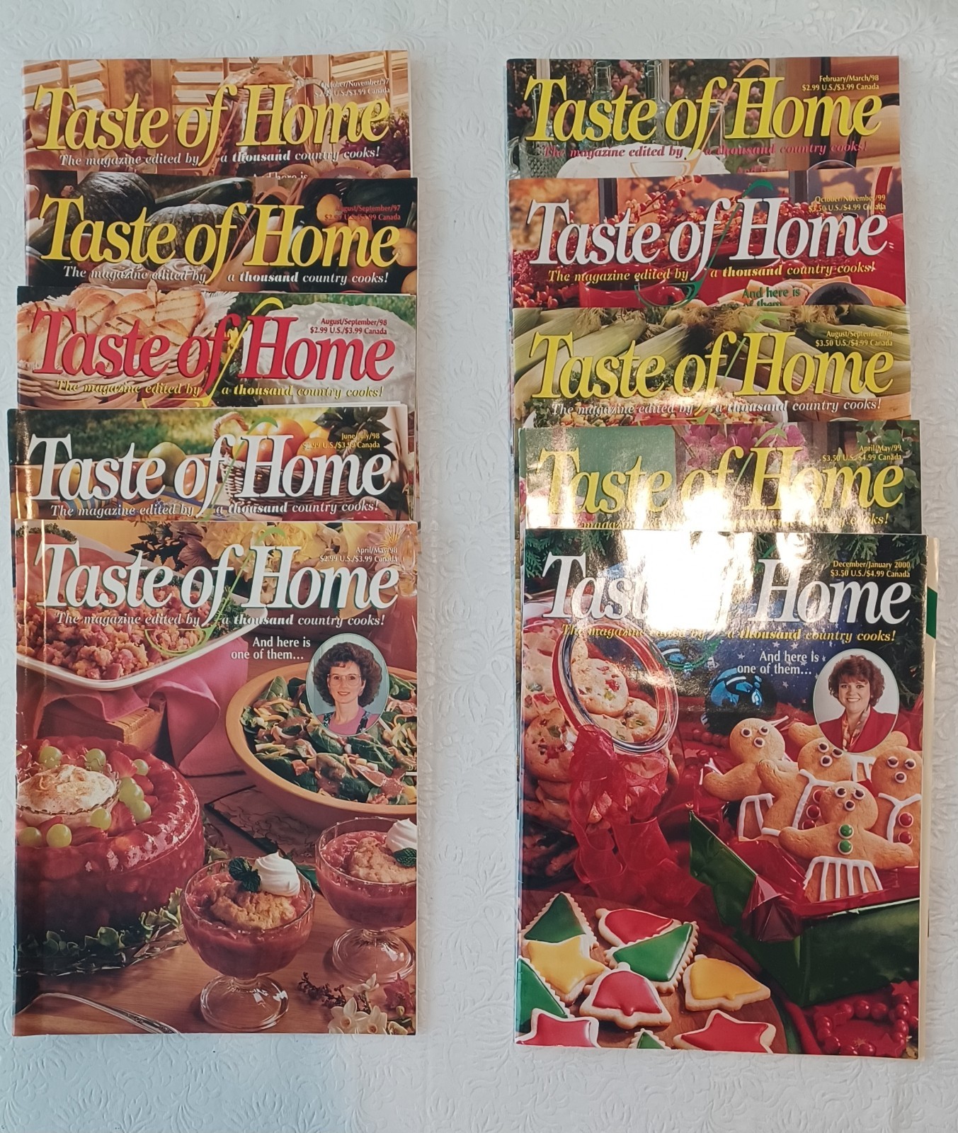 Taste of Home Magazines – Lot of 10