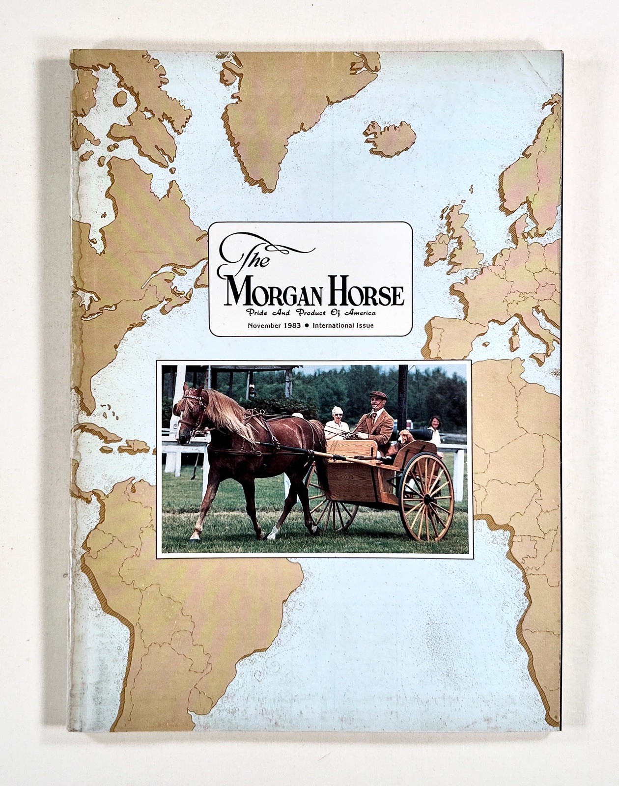 1983 Nov THE MORGAN HORSE International Issue DUTCH HORSES Overseas Transport &c