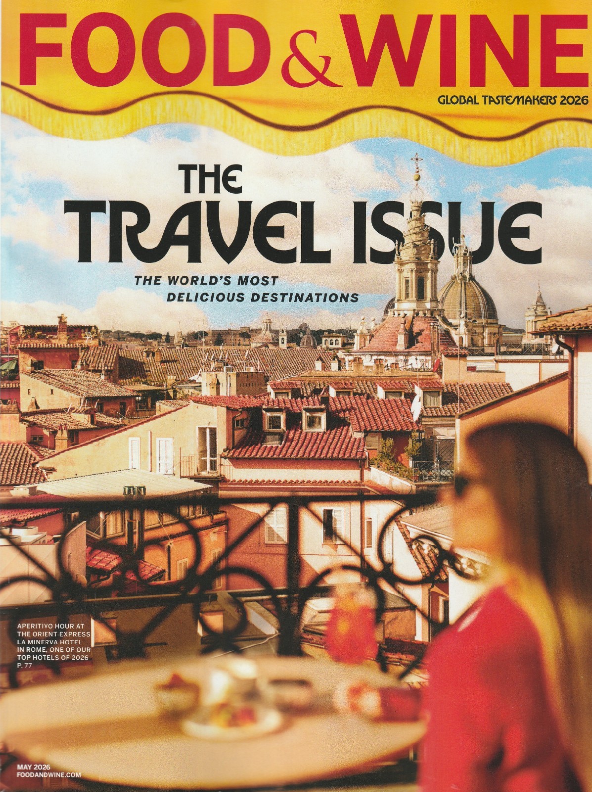 Food & Wine Magazine May 2026 The Travel Issue – Global Tastemakers