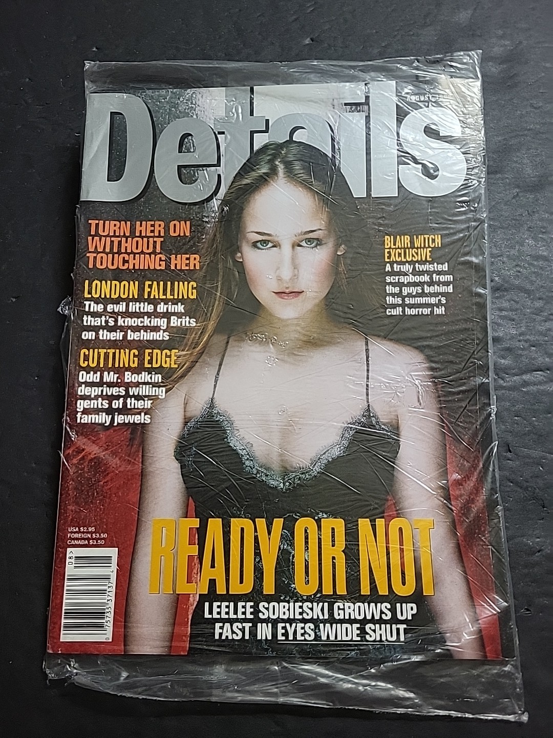 DETAILS ~ Leelee Sobiedki ~ August 1999 ~ SEALED!!!