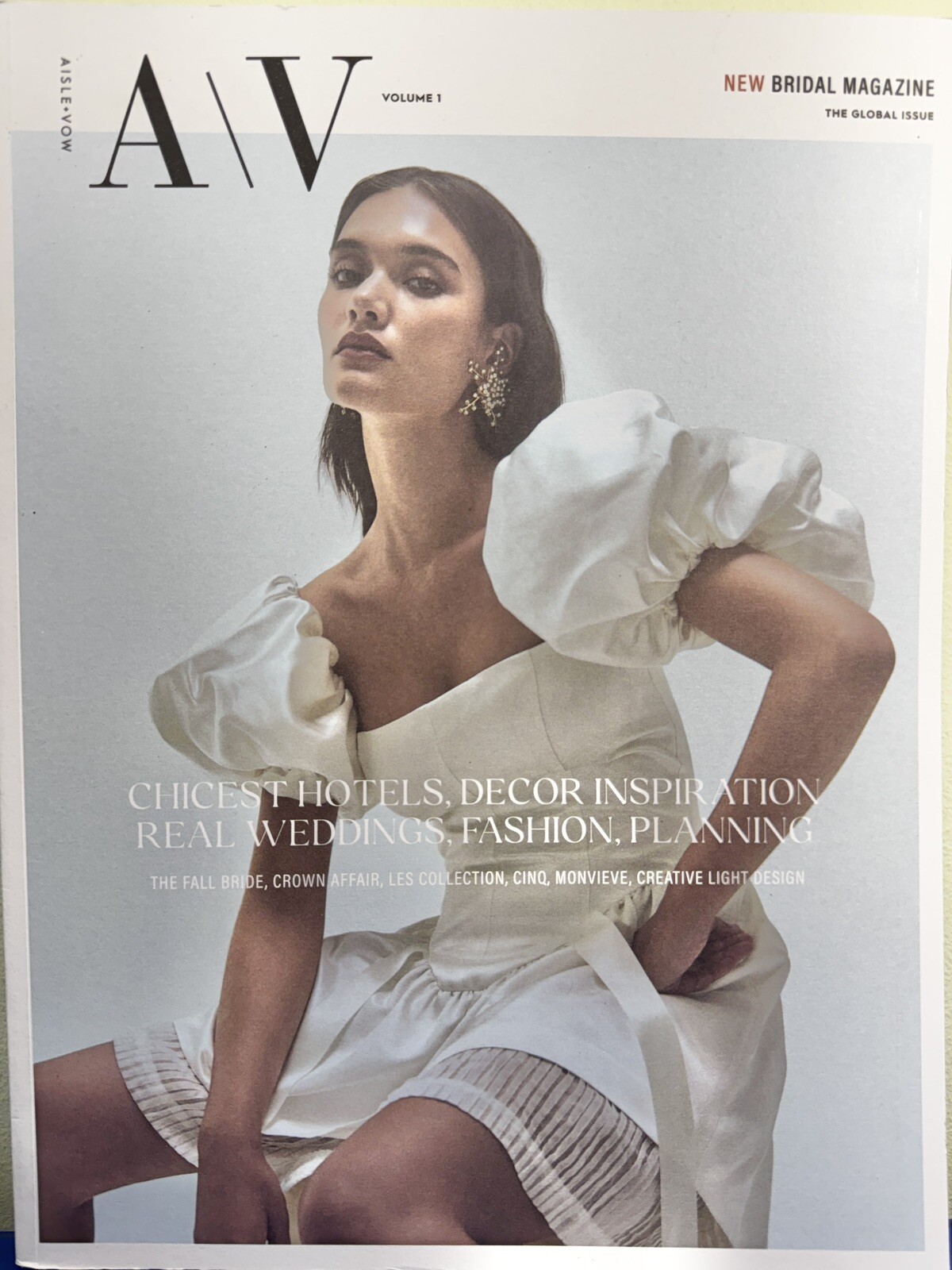 Aisle & Vow AV magazine Volume #1 The Global issue. Hotels, Decor Fashion 2024