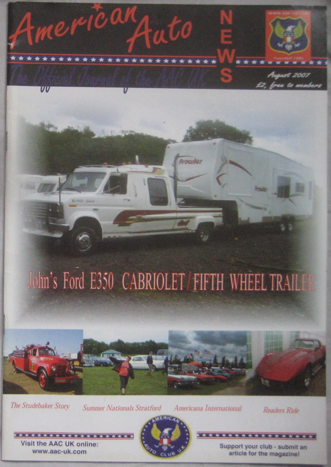 American Auto News magazine August 2007
