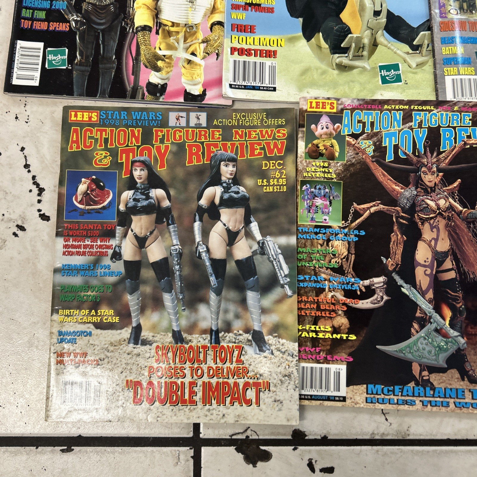 Lee’s Toy Review Magazine Lot 60 62 70 75TH ISSUE 85 87 94 96 97 105 & 118