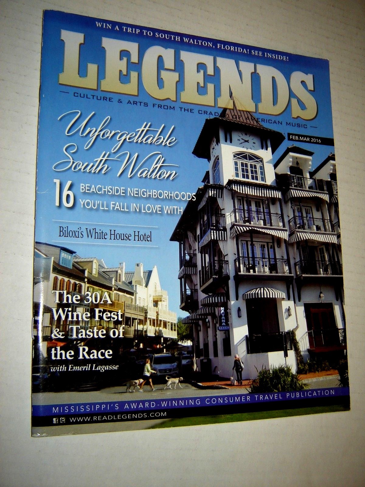 Legends Music Magazine February / March 2016 MISSISSIPPI TRAVEL PUBLICATION