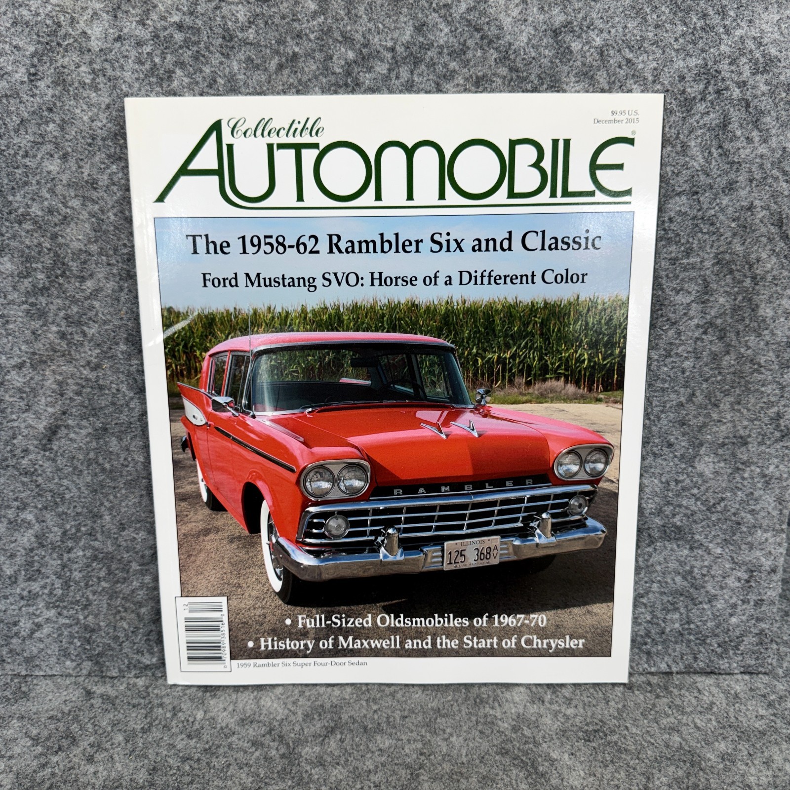 Collectible Automobile Magazine Lot of 6 Full Volume 32 Complete Year 2015-2016