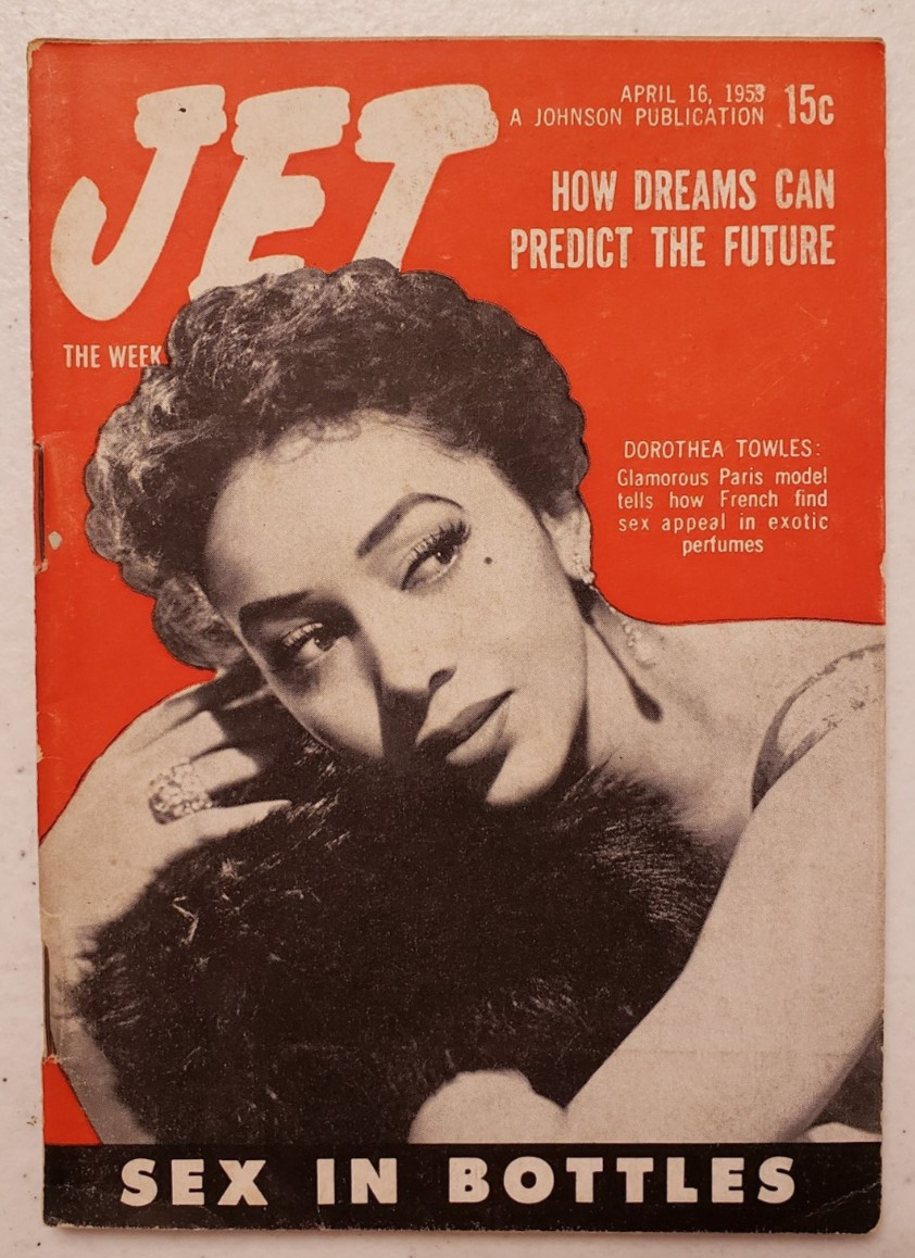 Jet Magazine April 16 1953 Dorothea Towles Church~1st Black Fashion Model Paris