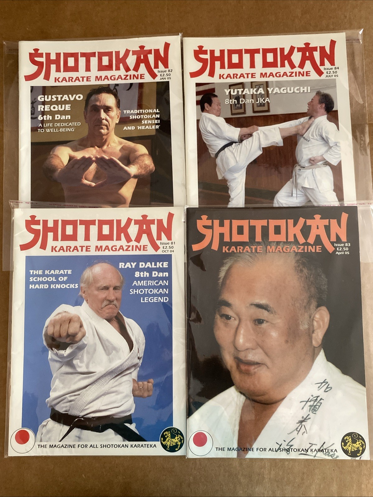 Shotokan Karate Magazine Martial Arts VG -Bundle of 4, Includes #81, 82, 83, 84