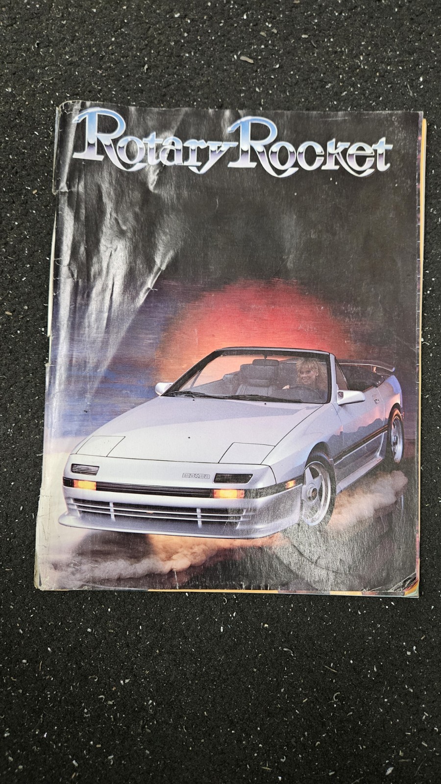1980s Vintage Rotary Rocket Magazines Collector RX-7 Cars Used