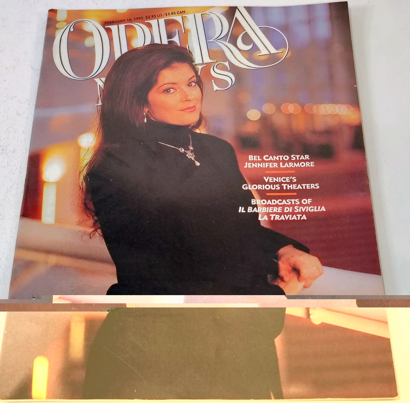 Lot of 15 Vintage Opera News Magazines 1994-95