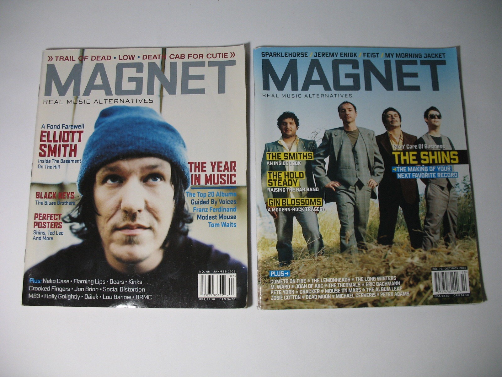 MAGNET 2 Magazines 2005, 2006 The Smiths Death Cab Alternative Music Magazine