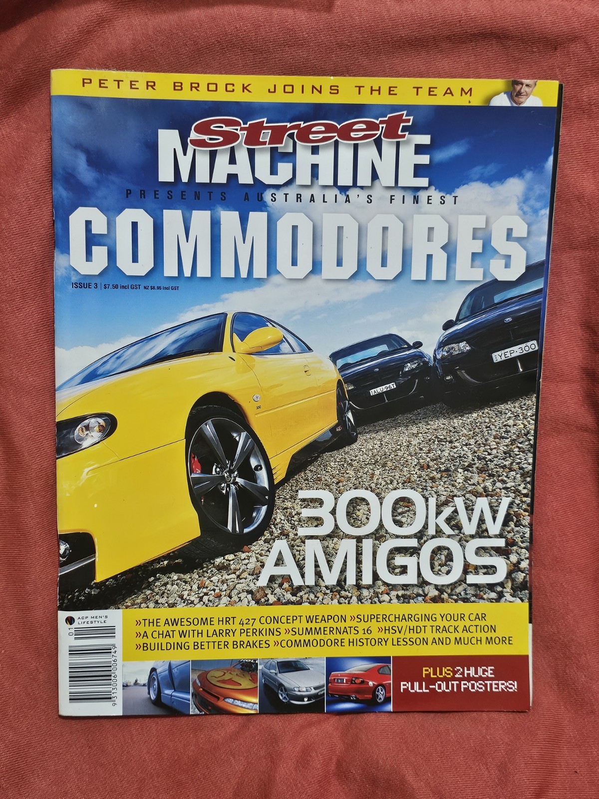 #3 Street Machine Commodores mag,HSV VL,HRT 427,CV8,VX GTS,GTS 300kW Coupe,Nats
