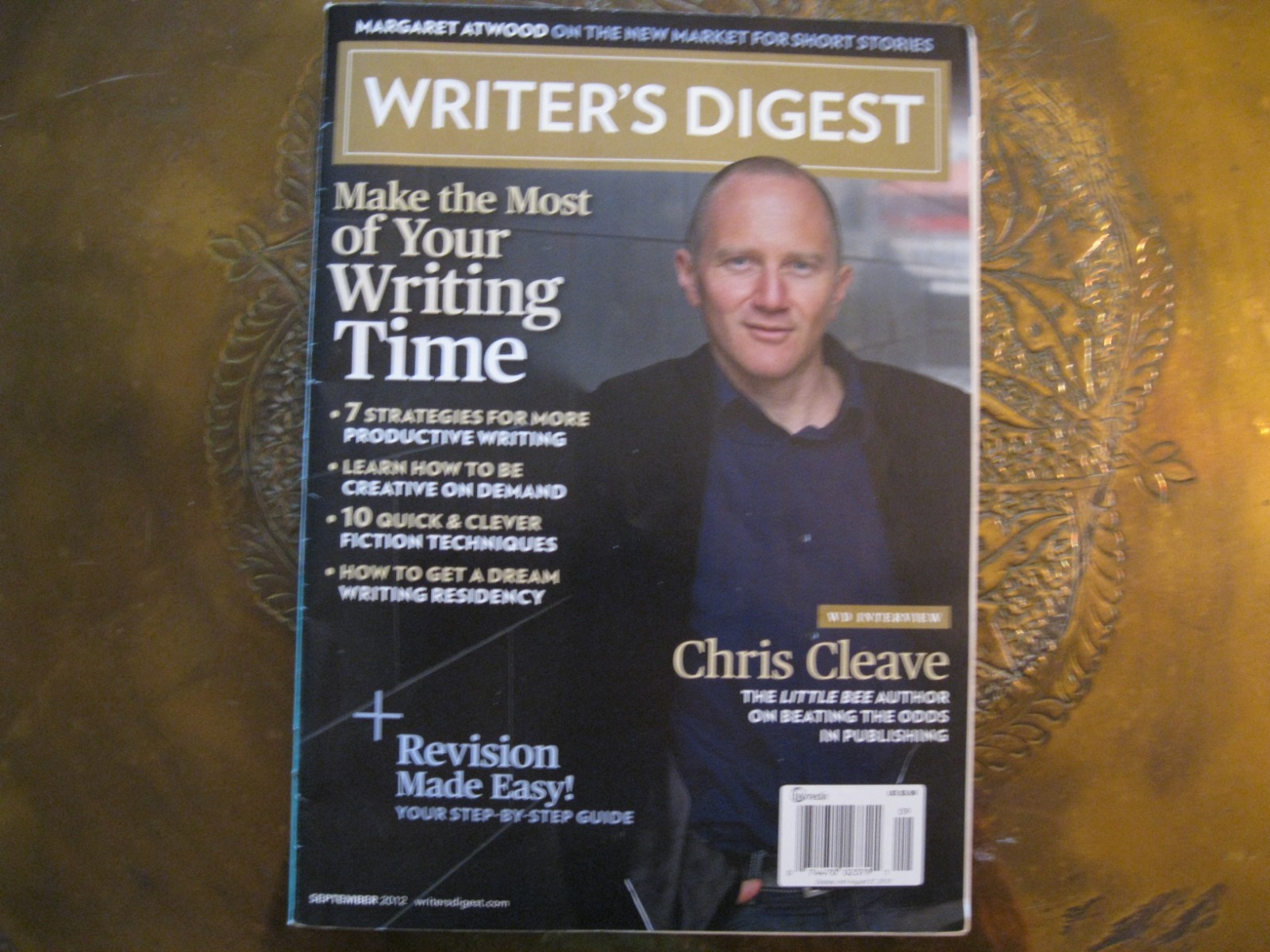 Writer’s Digest Magazine Chris Cleave Writing Time Easy Revisions Stories 2012