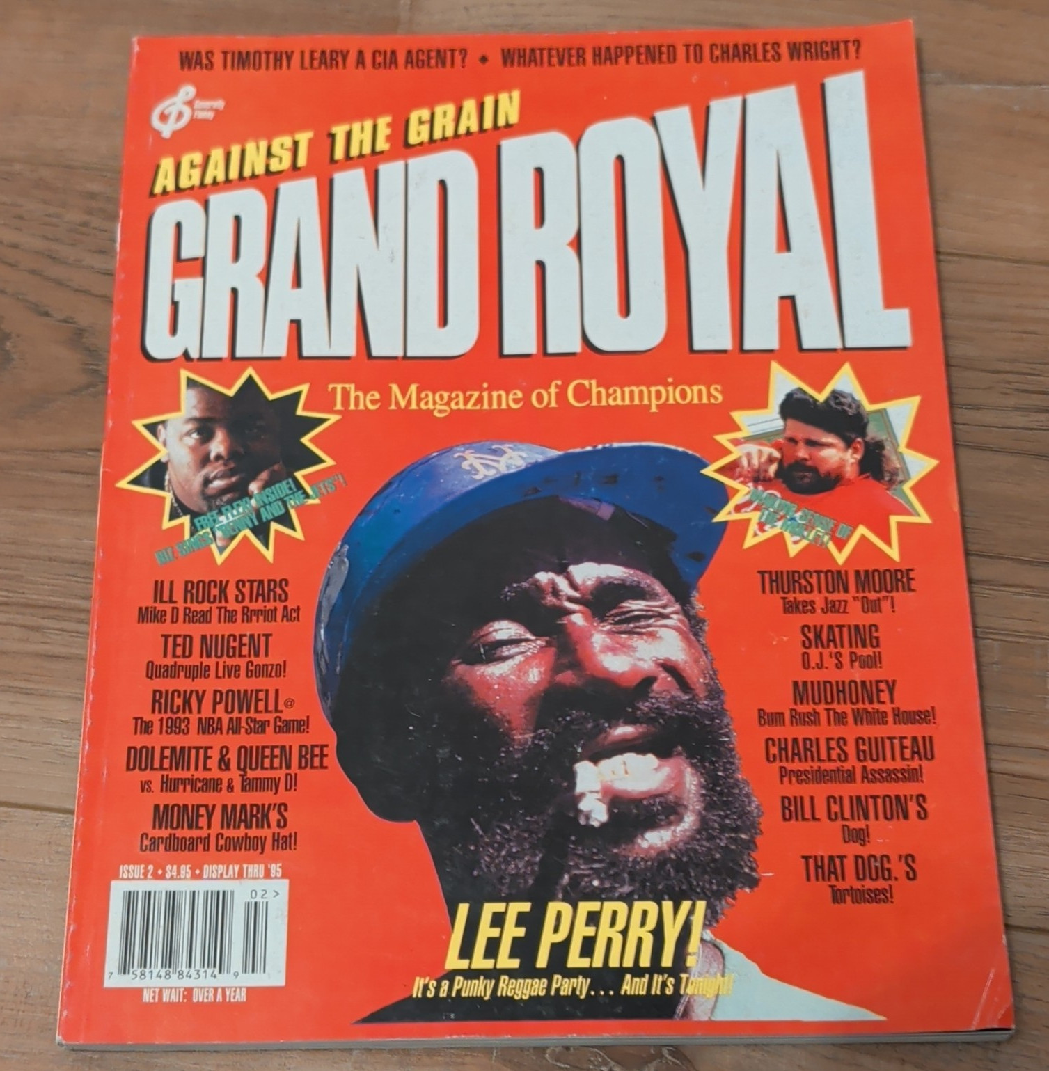 Grand Royal Magazine Issue 2 Jan 1995 Lee Perry, Biz Markie Album inside!