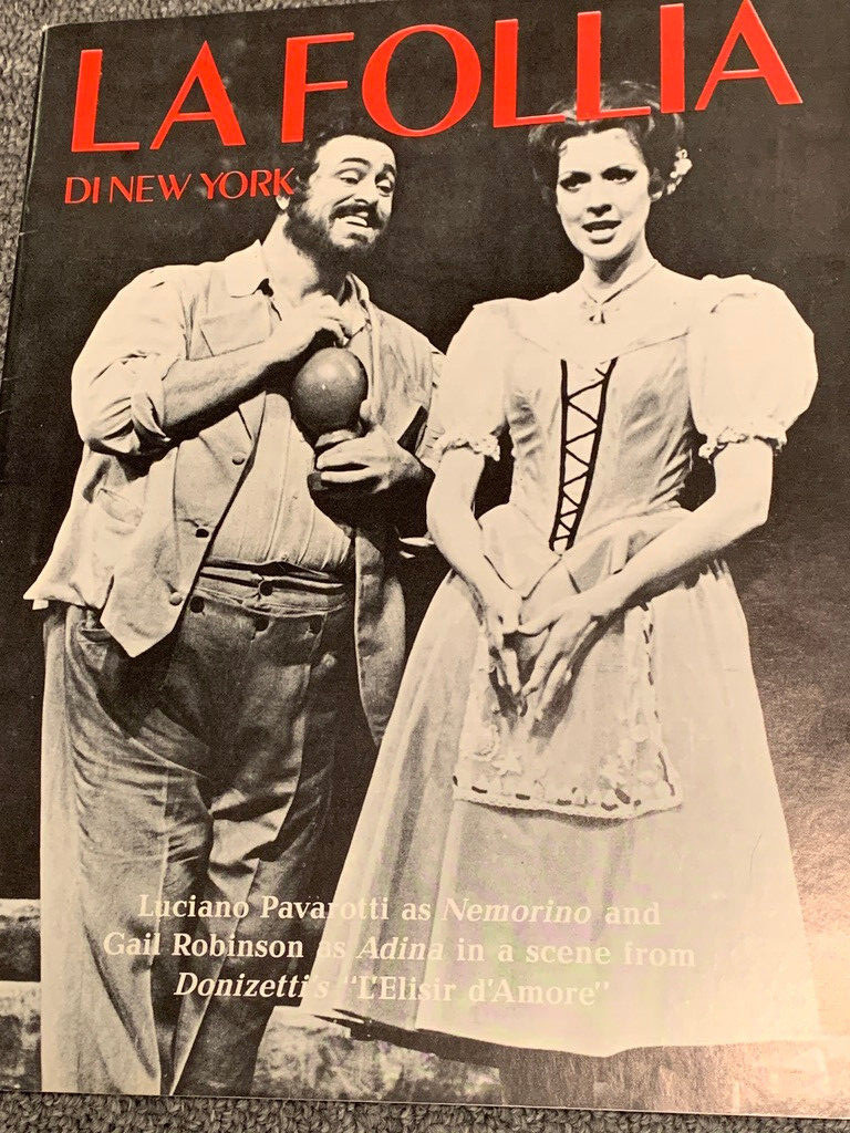 La Follia Di New York Italian Magazine LOT Pavarotti Cuomo Verdi Gala Tagliavini