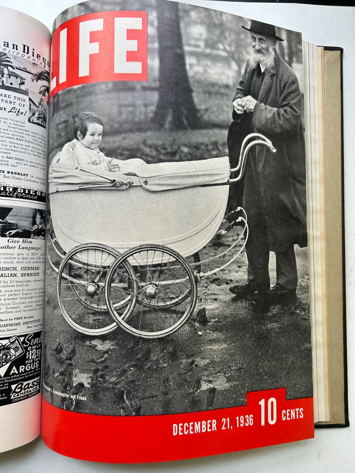 COMPLETE LIFE Magazine Vol 1 1936 Bound Nov-Dec Dali Hitler WWII Wallis Simpson
