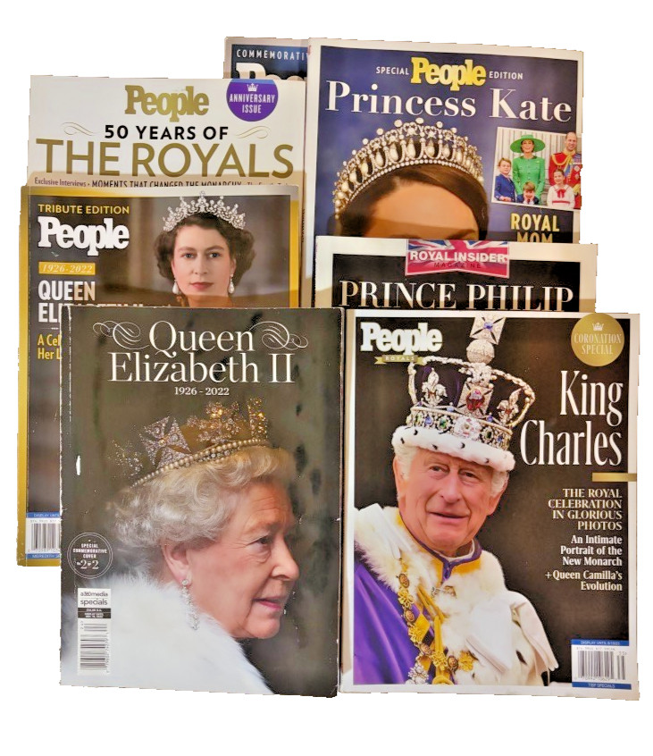PEOPLE Magazine: Royal Commemerative magazines: 7 total