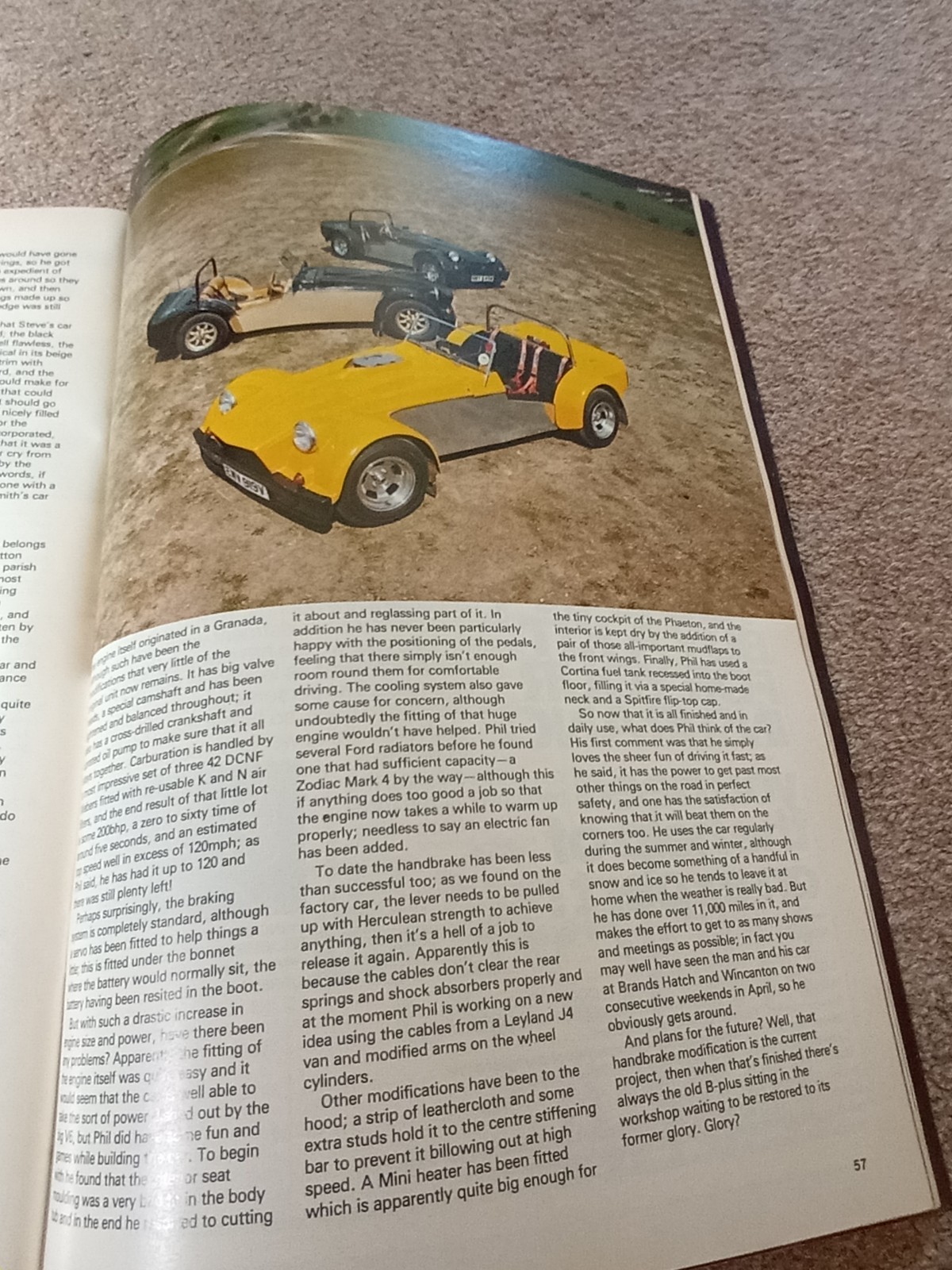 Kit Cars Magazines x 4 Job Lot. June,July & Sept 1982. Dec ’83. Dutton, Jago,