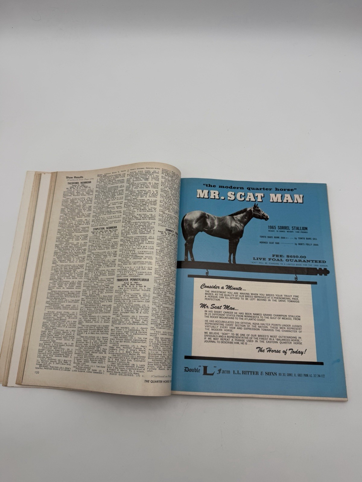 1969 Quarter Horse Journal February AQHA Skippers Smoke Bivins Ranch