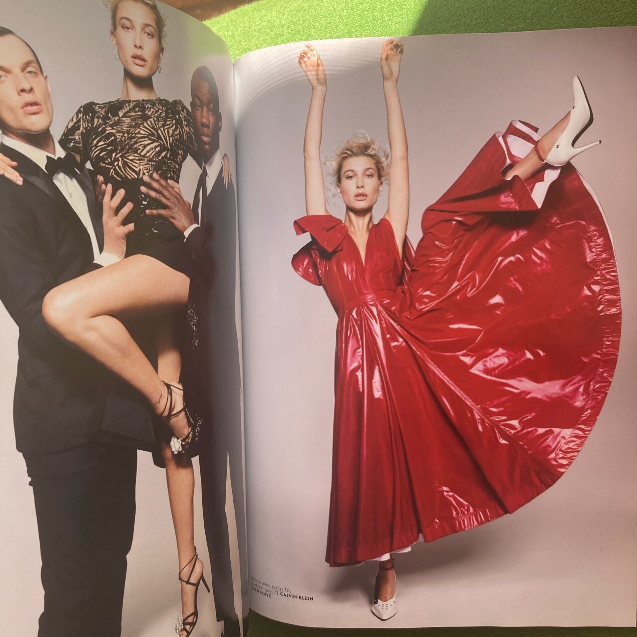 Vogue Turkey March 2018 Cover Hailey Baldwin