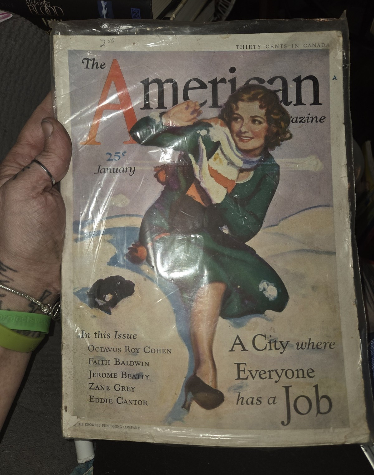 Vintage The American Magazine January 1932 Hayden Hayden Cover Art Ads Retro 30s