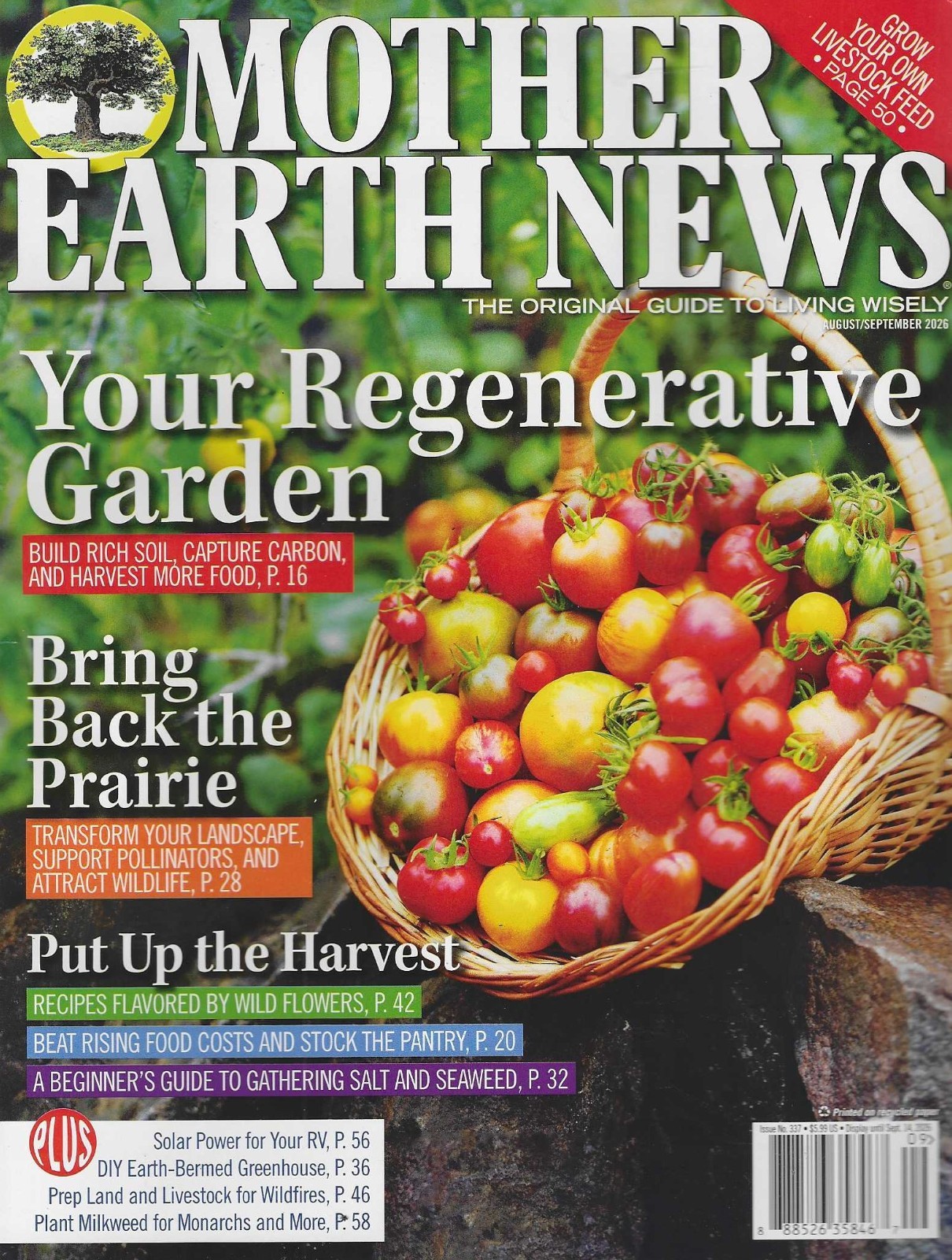 Mother Earth News Magazine August / September 2026: Your Regenerative Garden