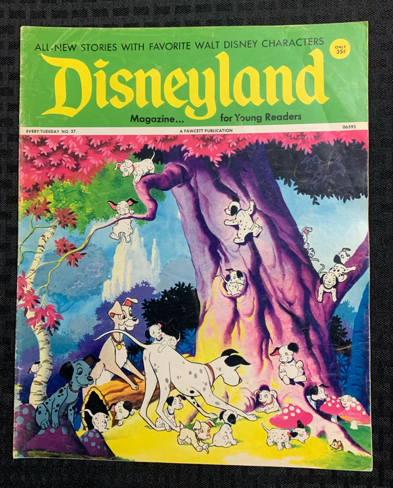 1972 Walt Disney DISNEYLAND Magazine #27 VG 4.0 101 Dalmations / Fisherman