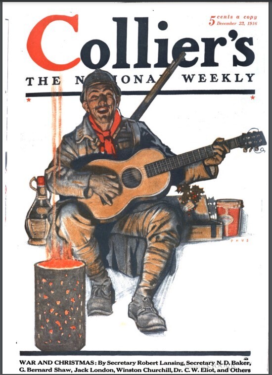COLLIER’S WEEKLY MAGAZINE 1910S 504 Unique Issue Collection On USB Flash Drive