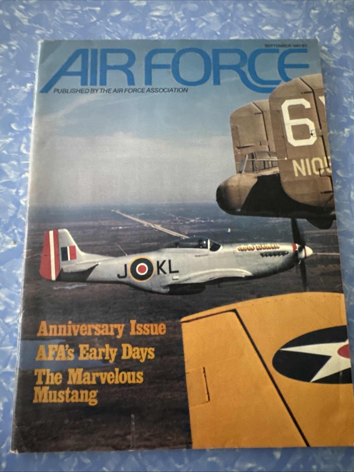 AIR FORCE Anniversary Issue Magazine September 1981