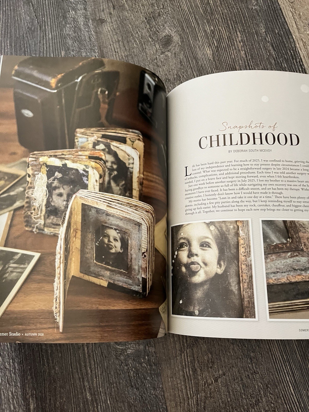 Stampington & Co Magazine! Somerset Studio Aug/Sept/Oct 2026! Brand New Release!