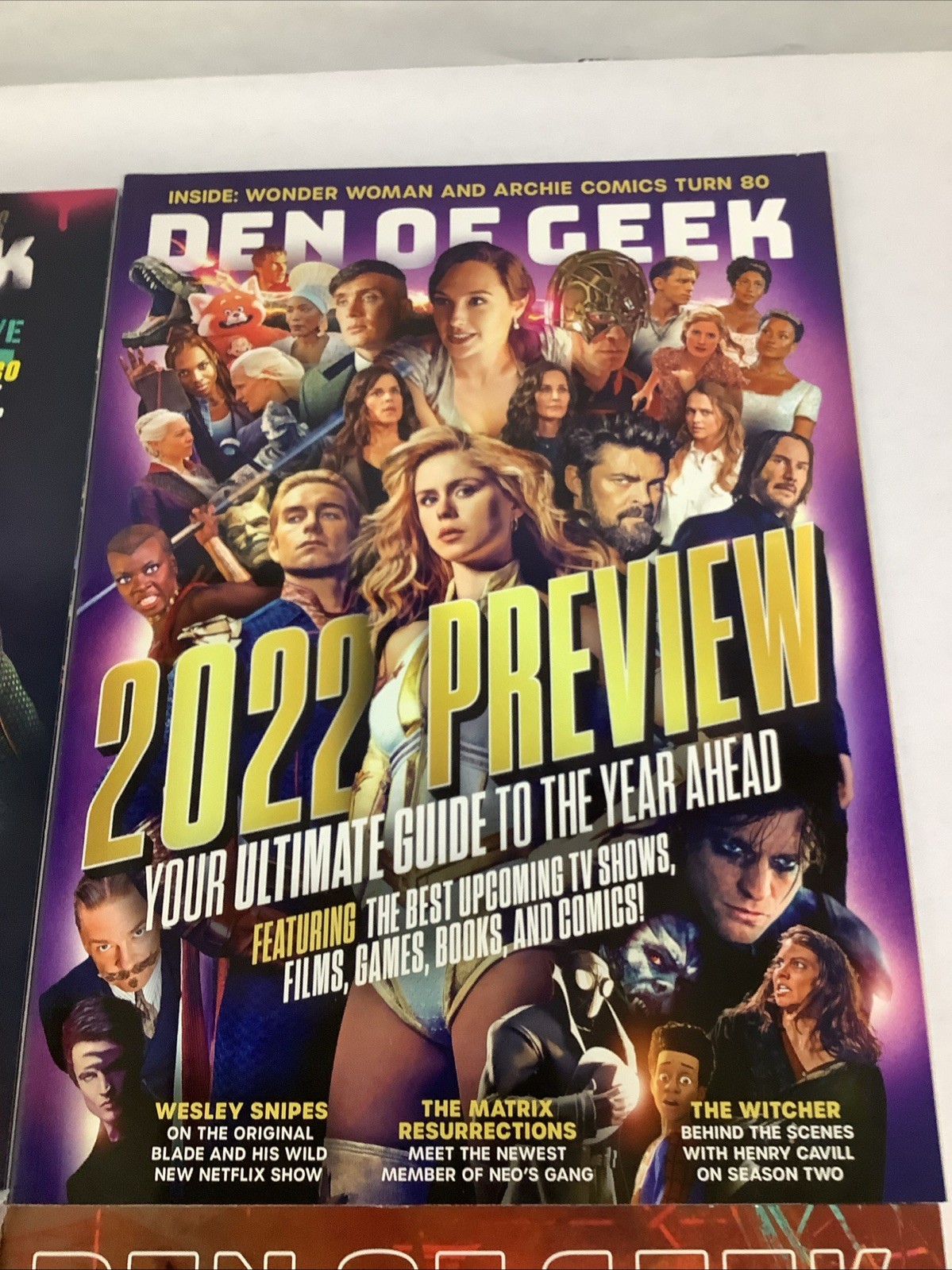 Lot Of 4 Den Of Geek Magazines Lot