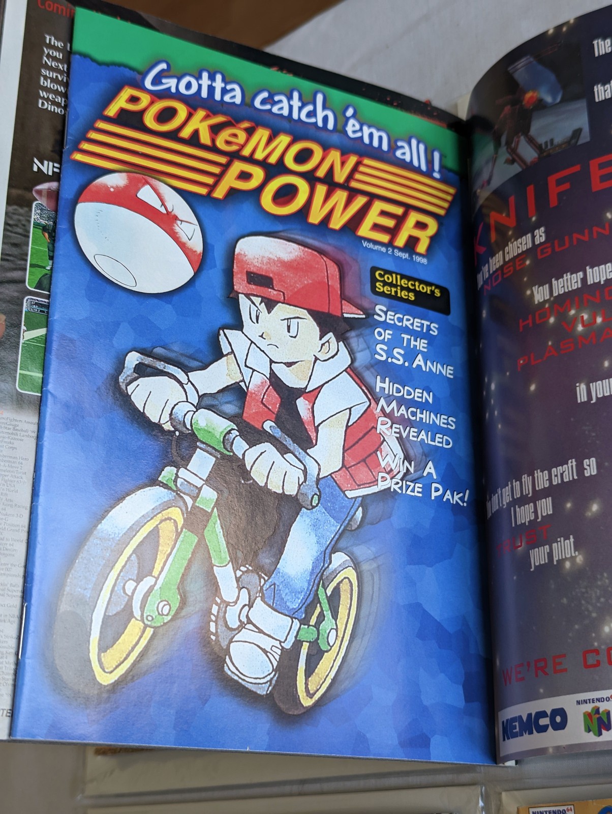 Nintendo Power Magazines w/ Pokemon power comics 1-6 Complete GREAT condition