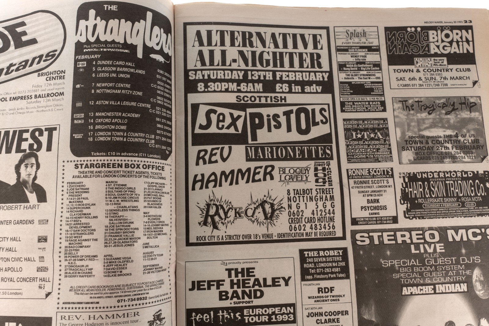 Melody Maker Jan 30 1993 Music News Charts w/ Free Tape Suede Belly Kurt Cobain