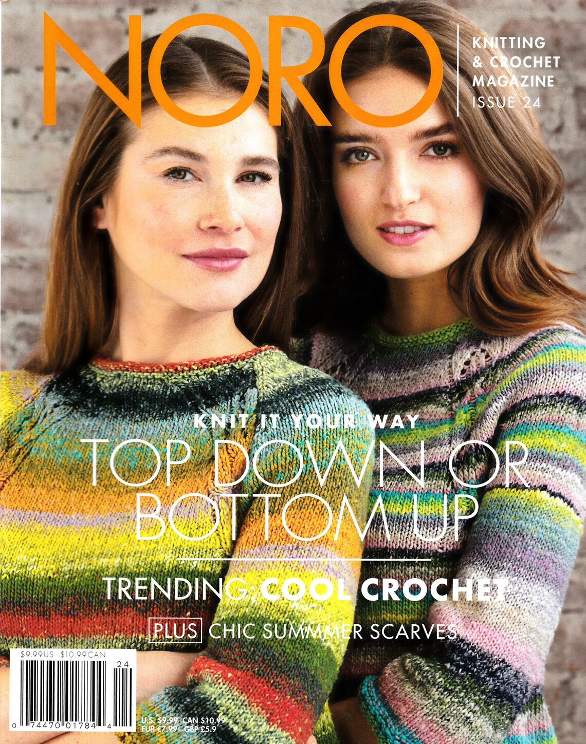 NORO KNITTING & CROCHET MAGAZINE #24 | SPRING/SUMMER 2024