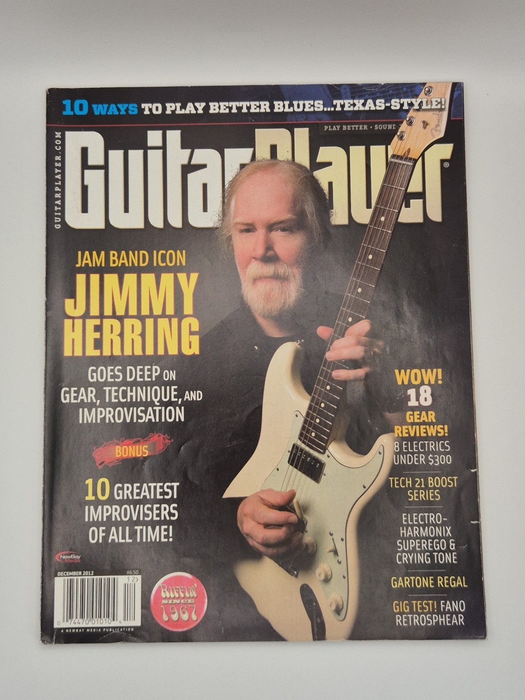 Guitar Player Magazine December 2012 Jimmy Herring