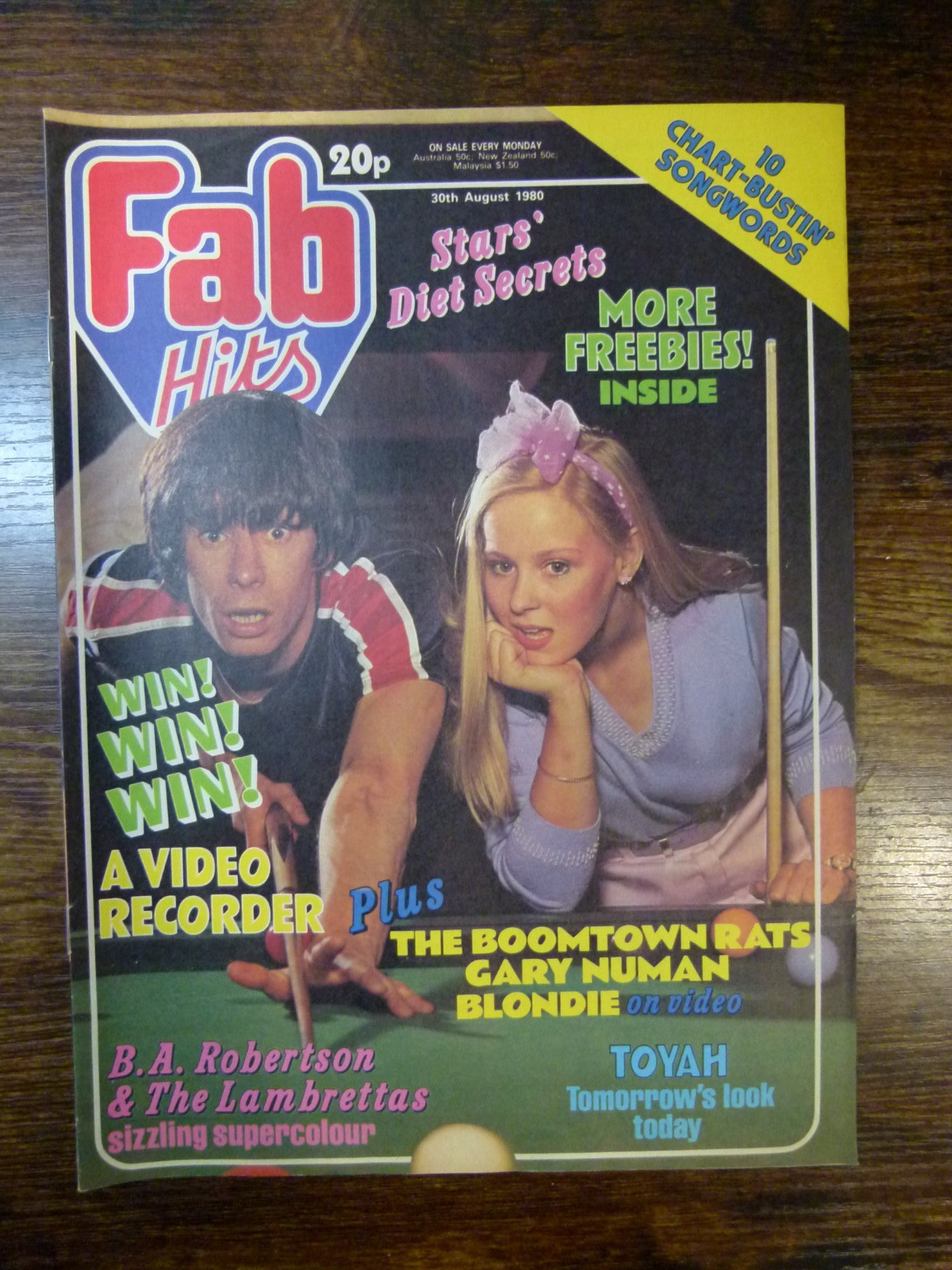 Fab 208 Magazine – Wide Range of copies from 1980’s –