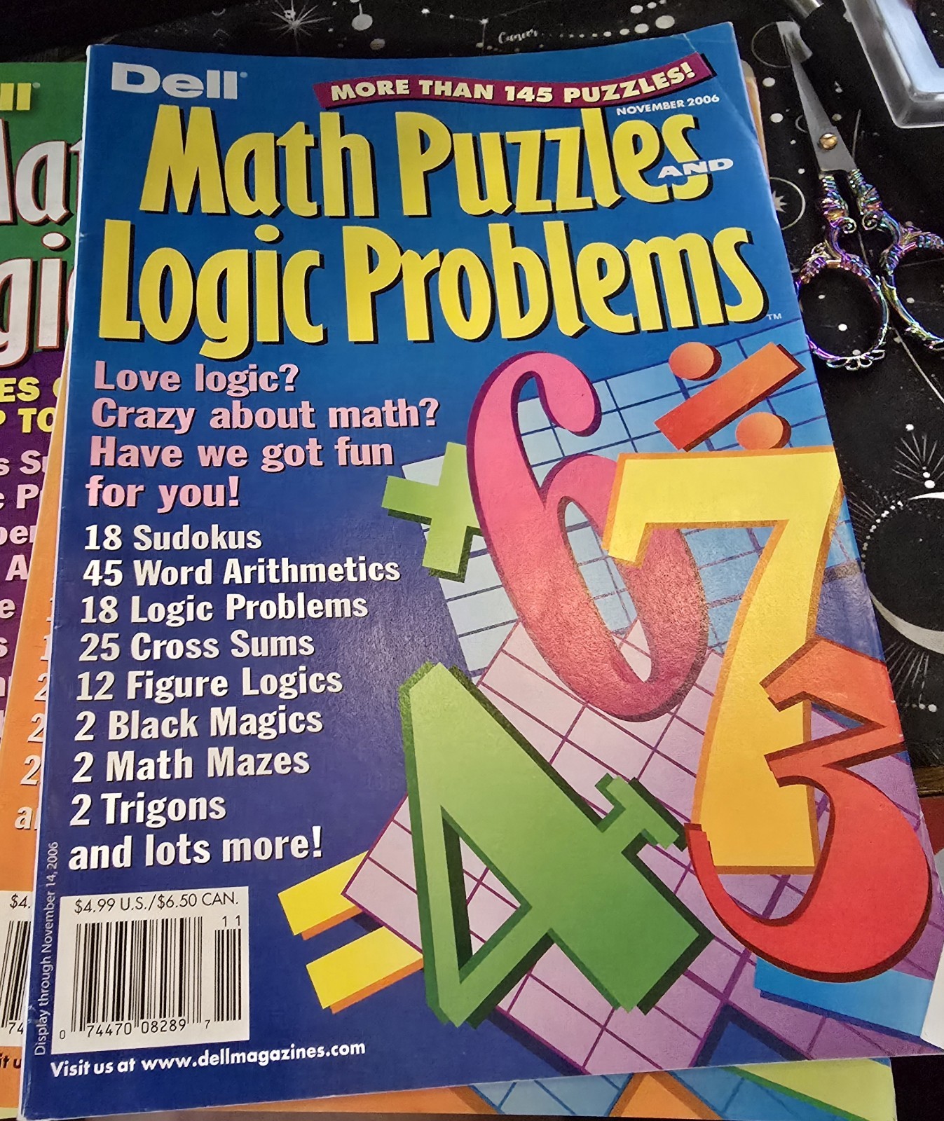 Vintage Dell Math Puzzles And Logic Problems Lot Of 18 2004-2008 New