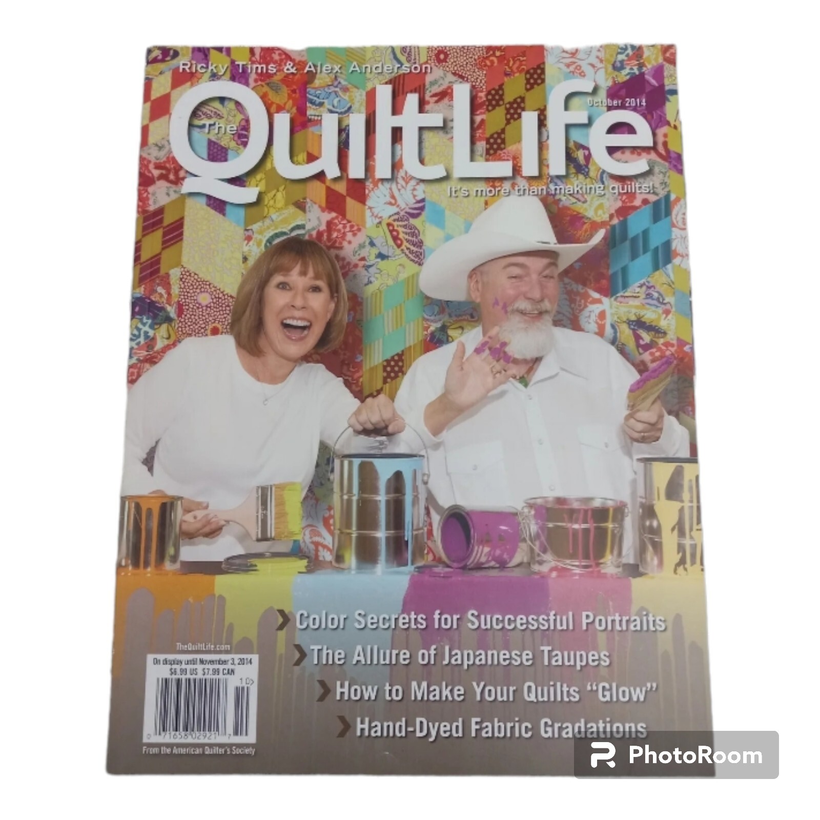 Quilt Life Magazine October 2014 Hobbies Crafts Projects Design