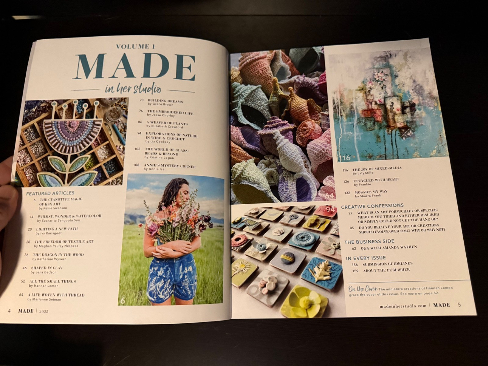 Made In Her Studio Magazine: Artisan Creations by Women, Volume 1