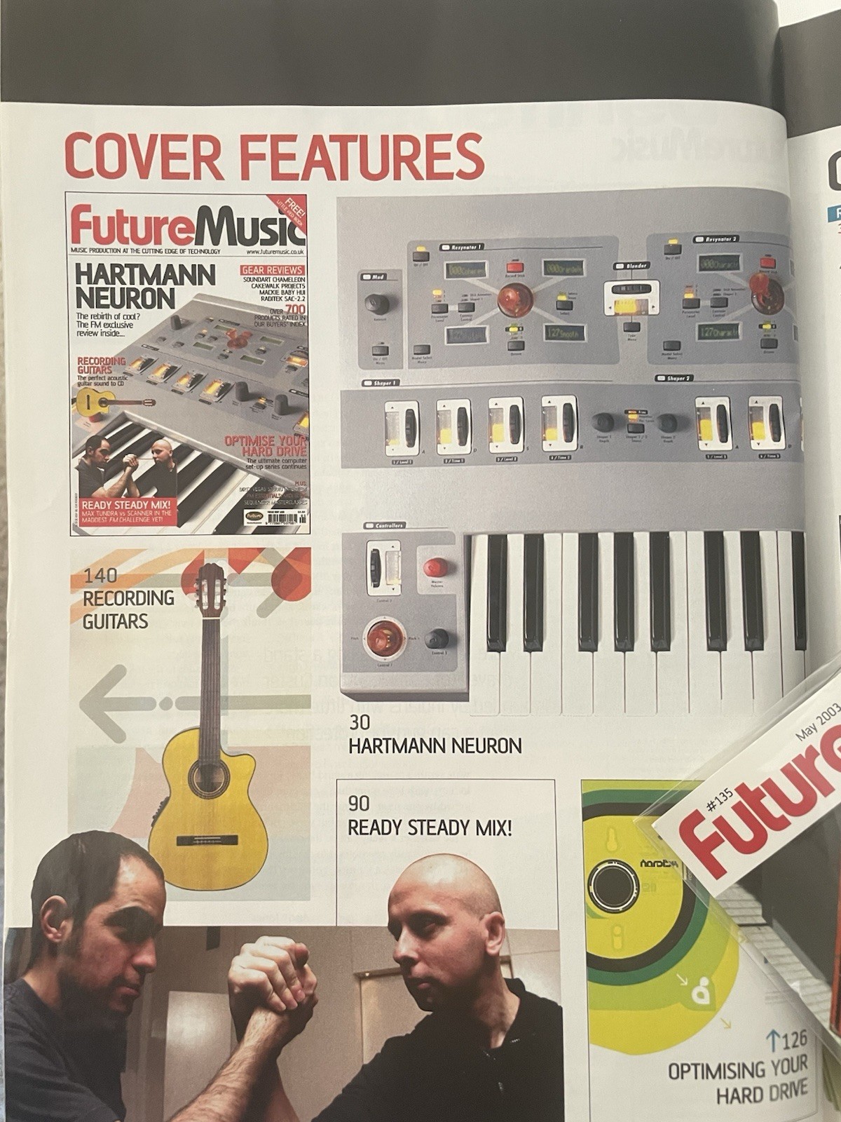 Future Music Magazine #135 May 2003 with CD Samples Plug-ins Computer VTG