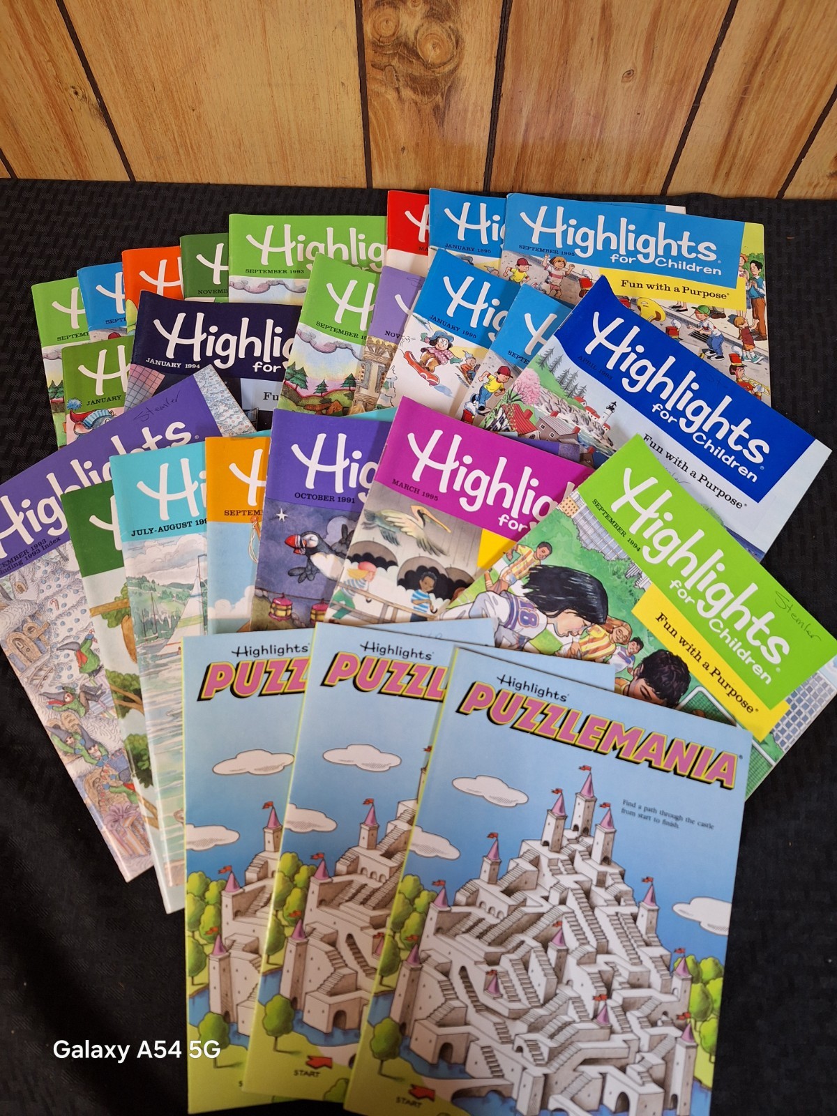 VINTAGE LOT 23 HIGHLIGHTS CHILDREN MAGAZINE 1990s ACTIVITIES +3 Puzzlemania